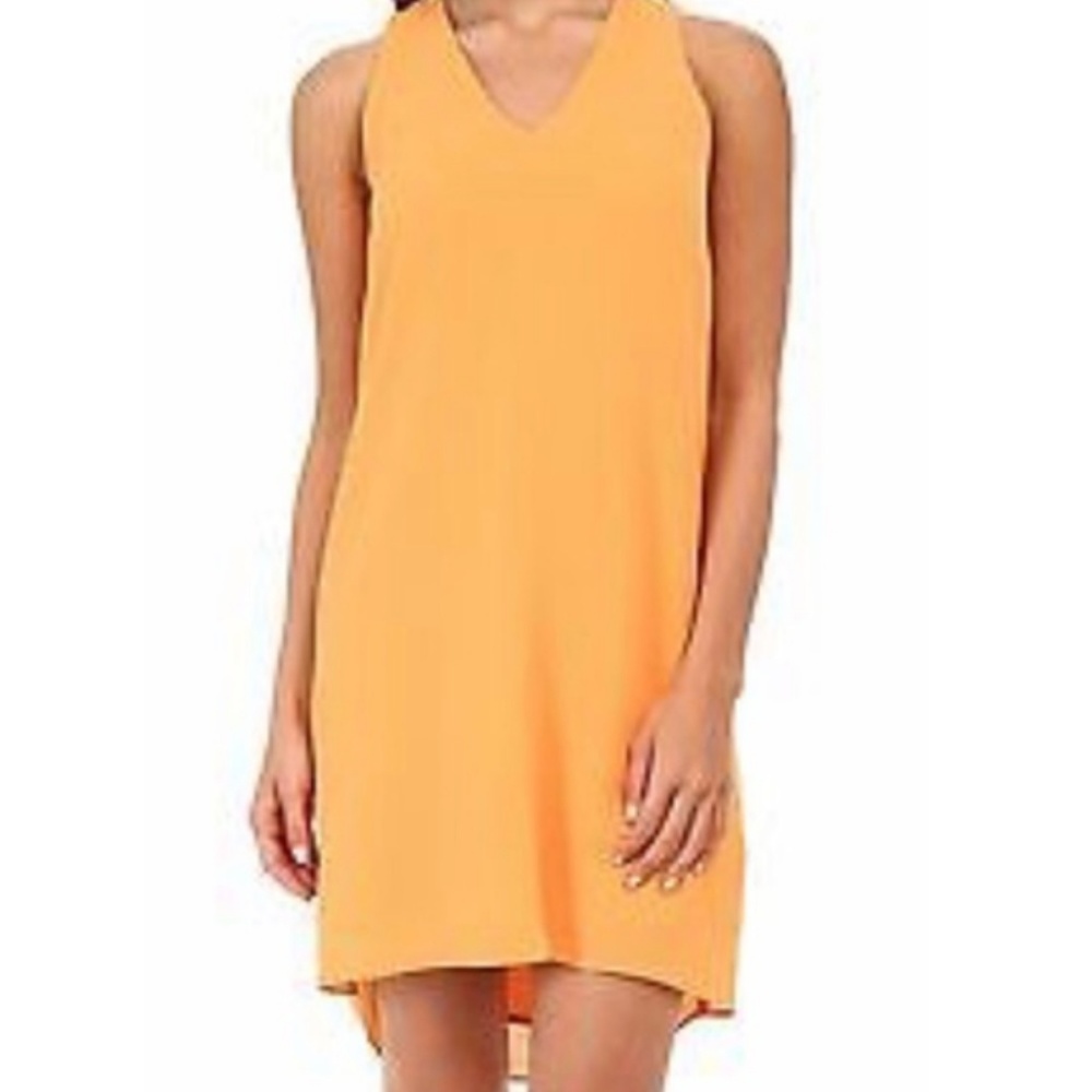 DKNYC ORANGE SHIFT DRESS